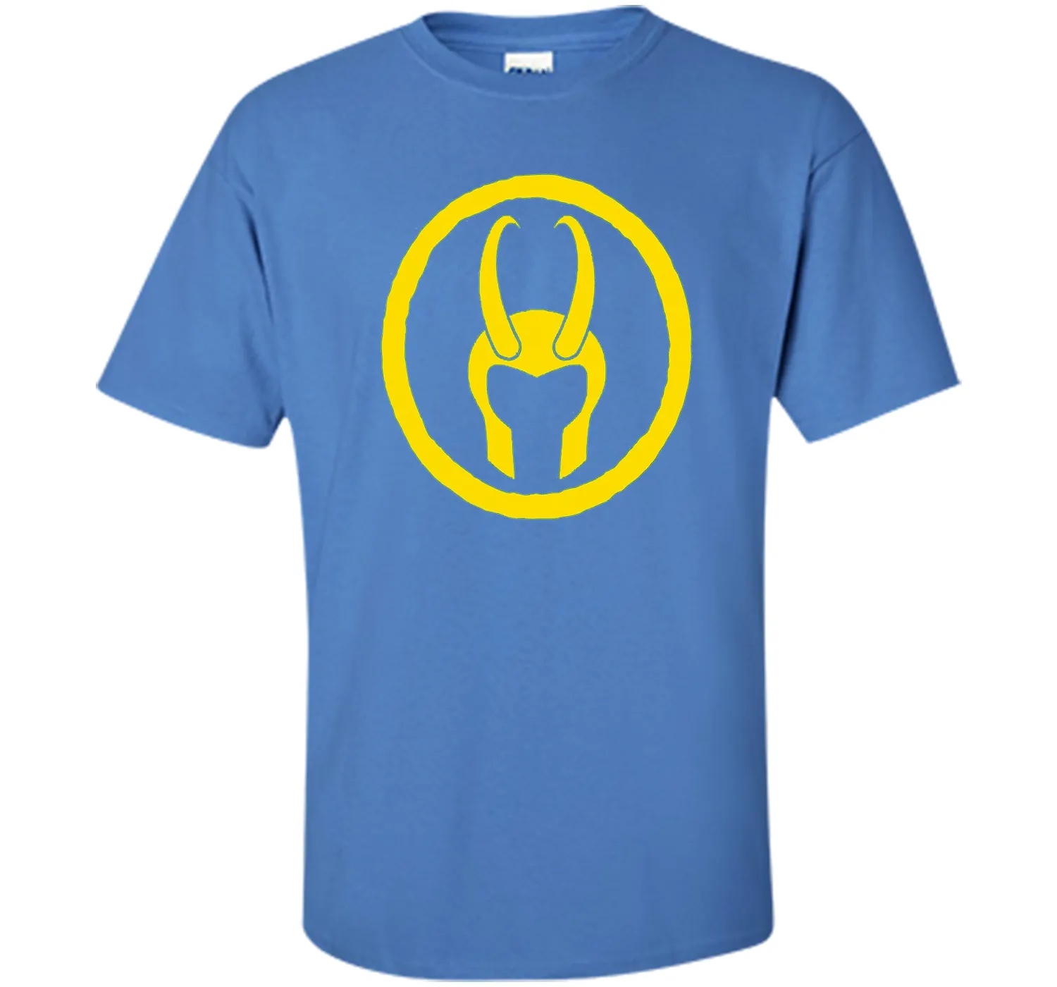 Loki Horned Helmet Graphic T-Shirt