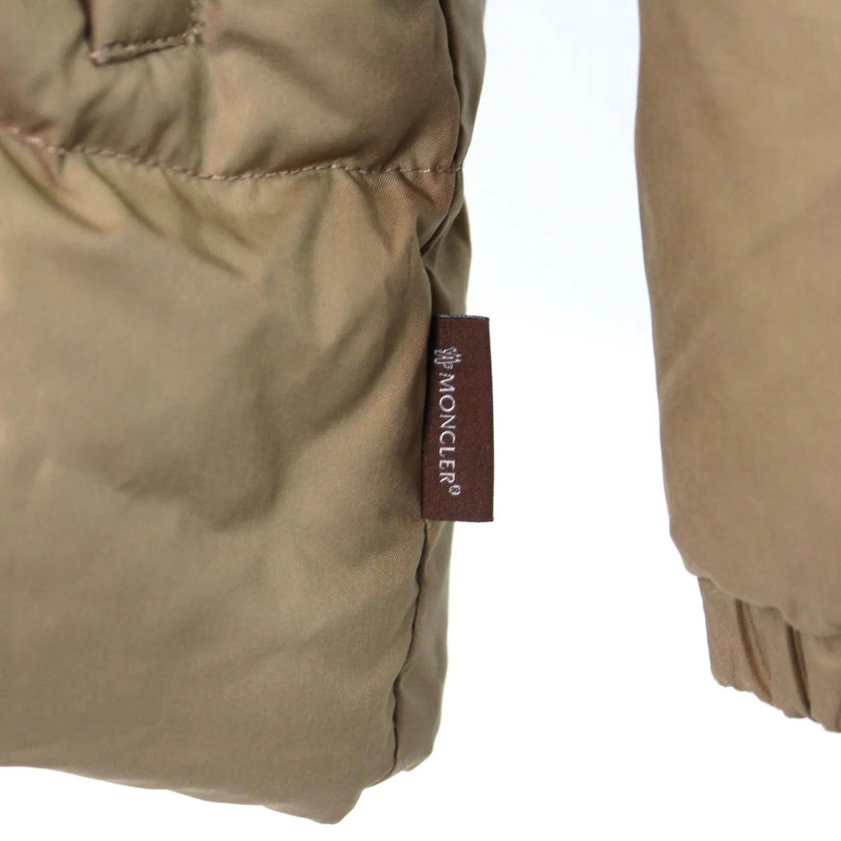 Moncler Down Filled Puffer Fur Hooded Coat
