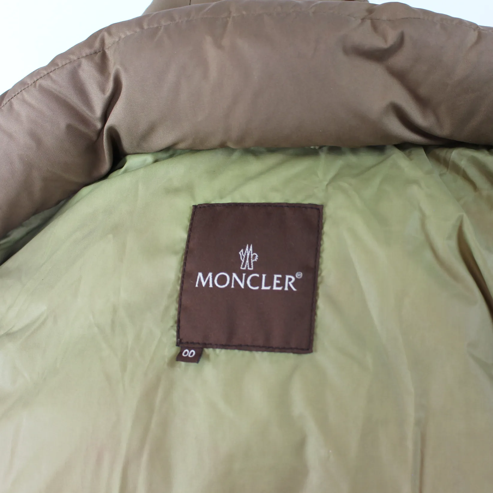 Moncler Down Filled Puffer Fur Hooded Coat
