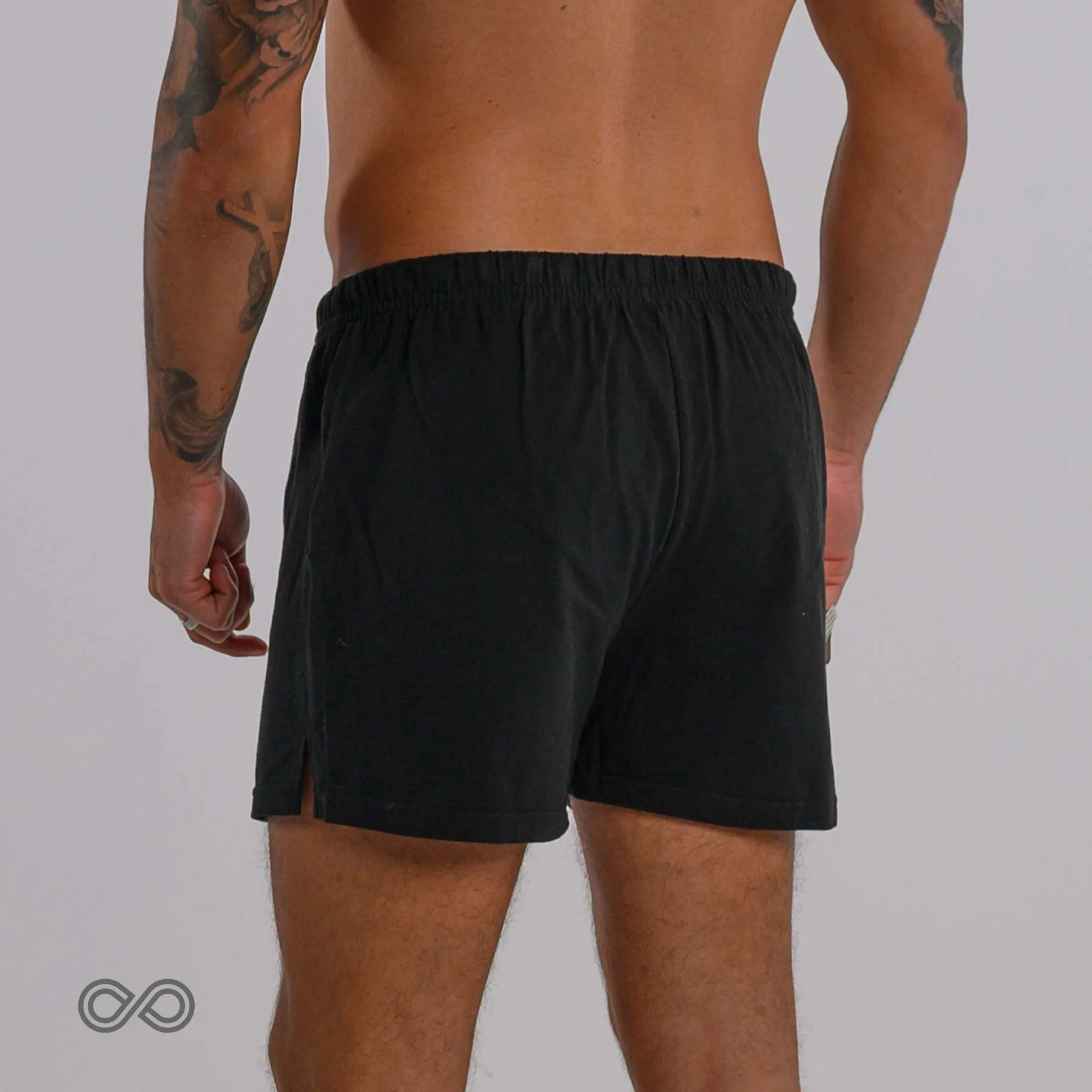 MONET 100% Organic Prima Cotton Boxer Briefs (Occasional Swim Trunks & Beachwear; OC Thread; Biodegradable Option) (Unisex)