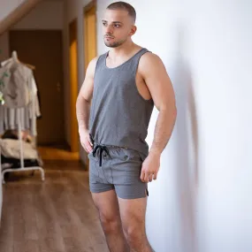 MONET 100% Organic Prima Cotton Boxer Briefs (Occasional Swim Trunks & Beachwear; OC Thread; Biodegradable Option) (Unisex)