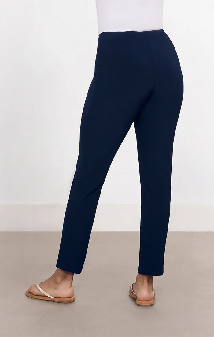 Narrow Pant Midi Navy