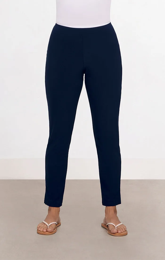 Narrow Pant Midi Navy