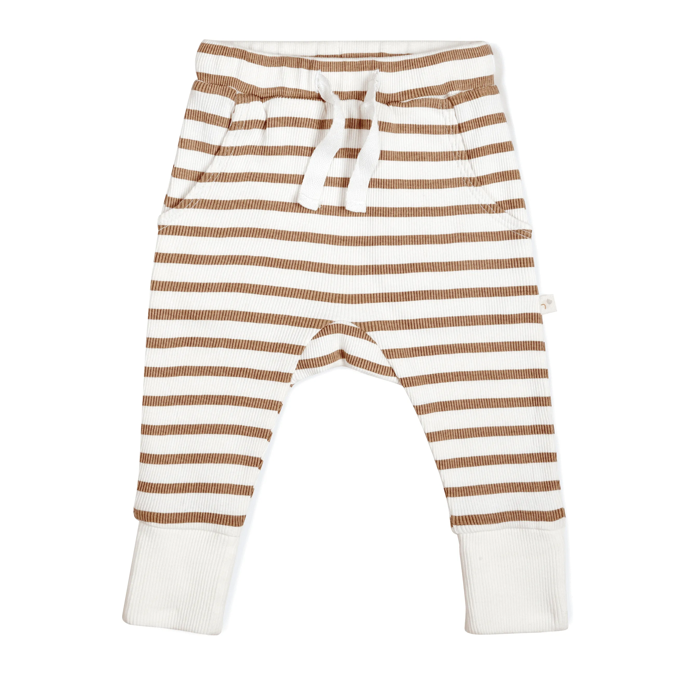 Organic Baby Toddler Harem Pants - Stripes