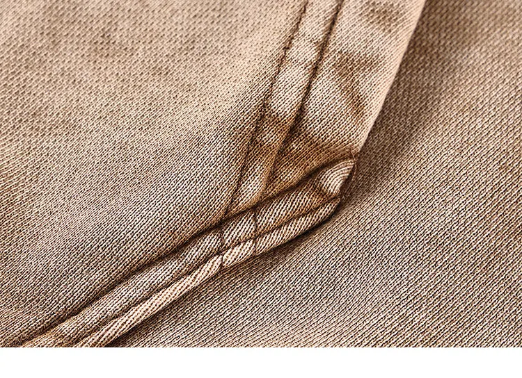 Oversized Cotton Hoodie in Acid Washed Neutral Tone