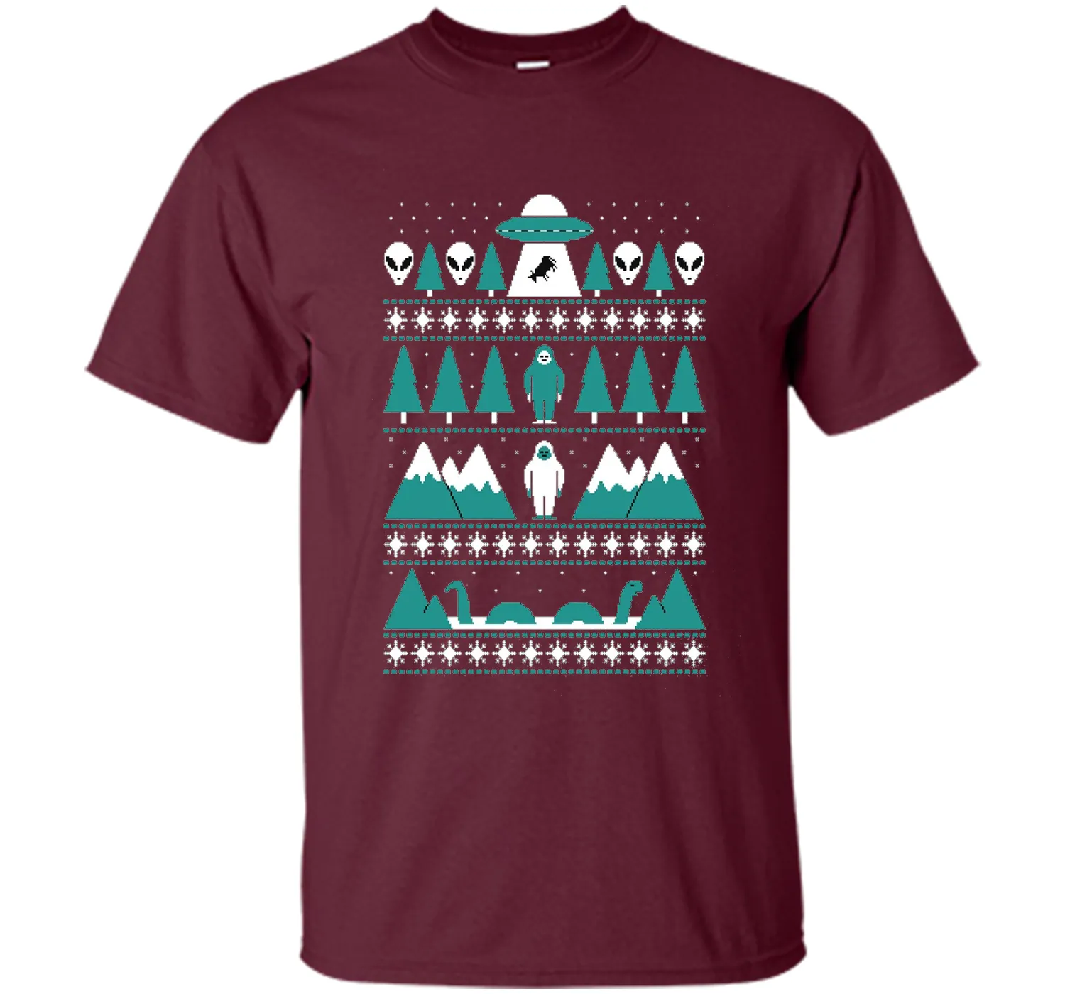 Paranomal ailen T shirt christmas funny sweater