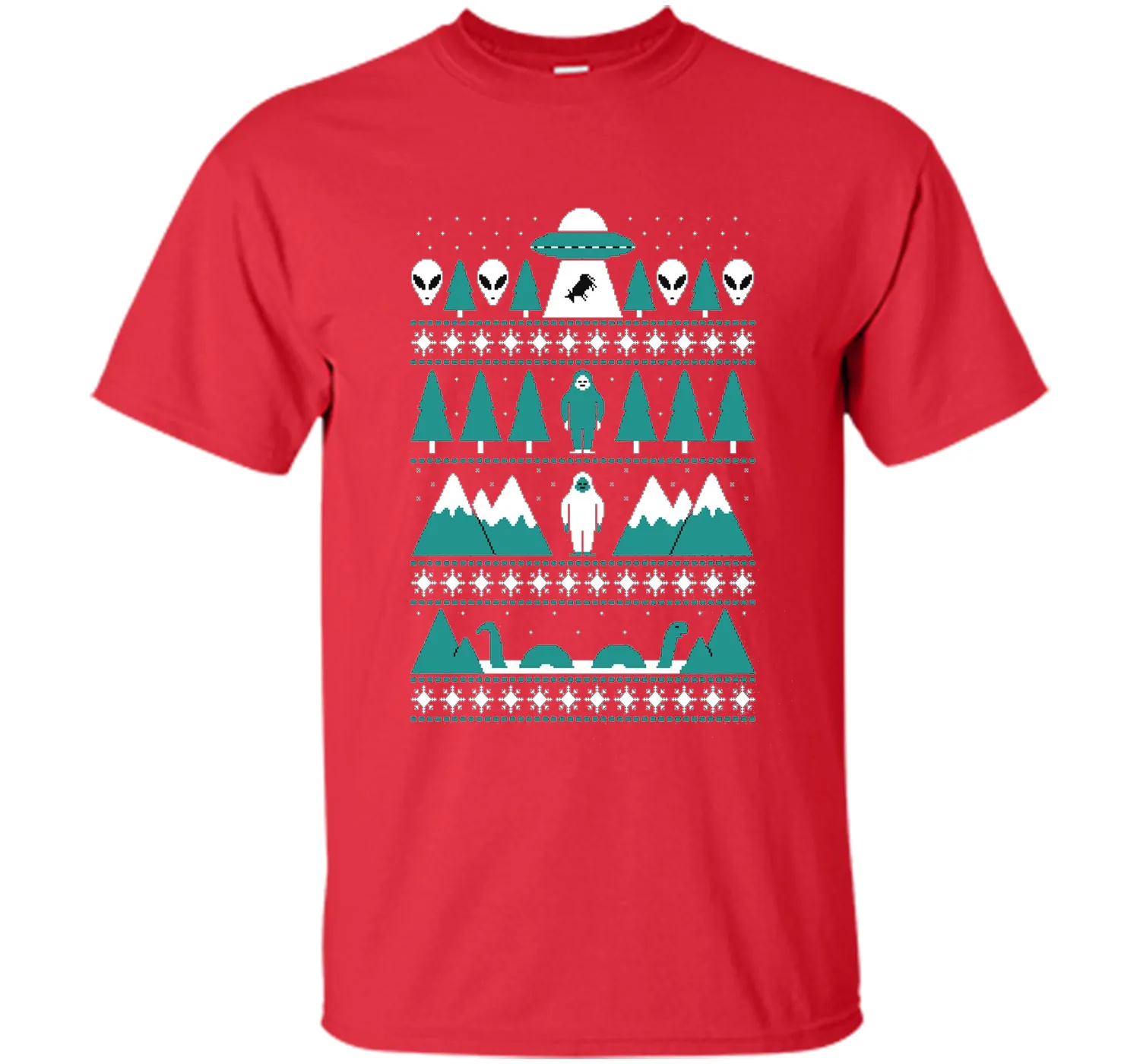 Paranomal ailen T shirt christmas funny sweater