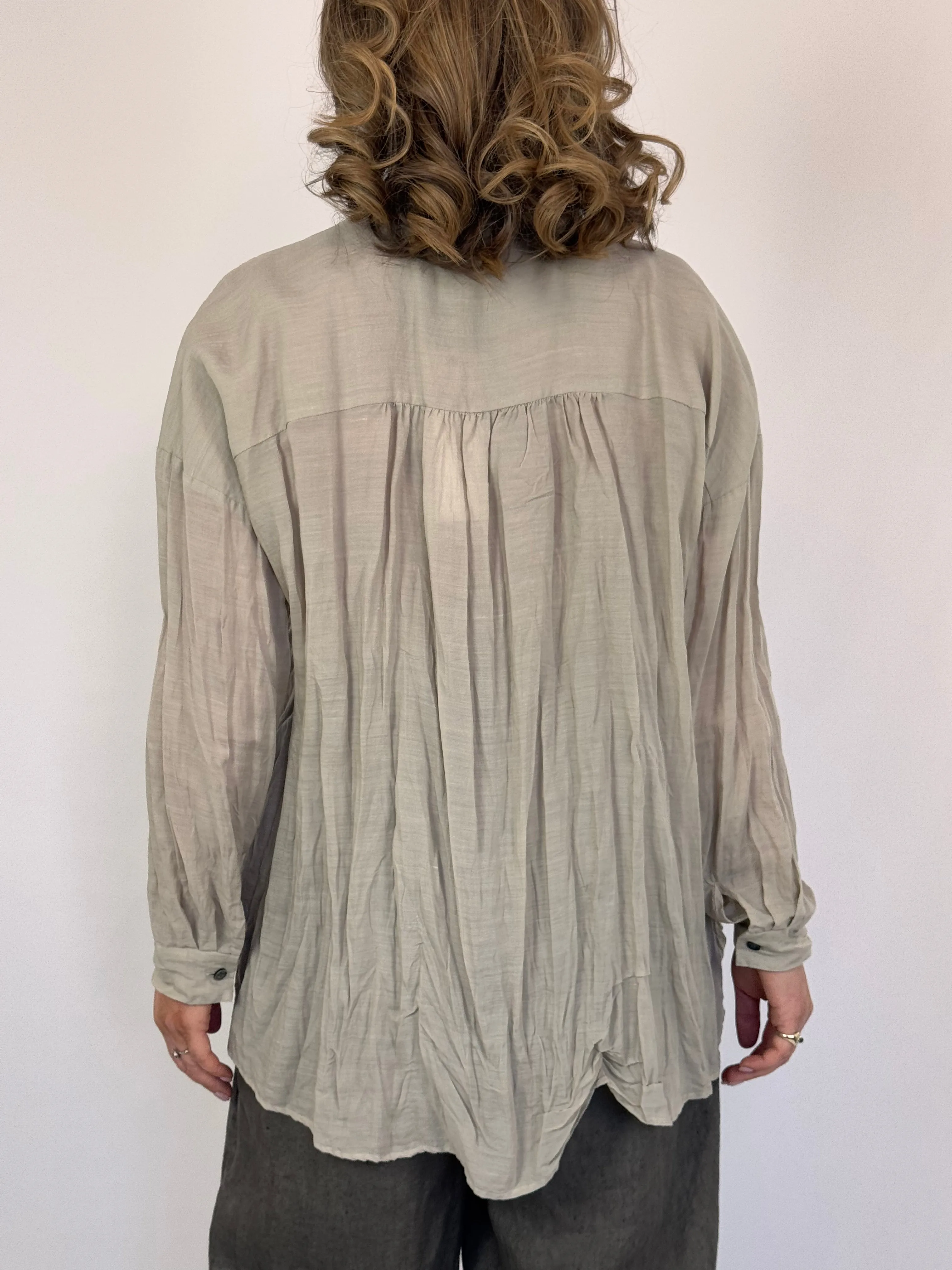 Pas De Calais 6636 Blouse Grey