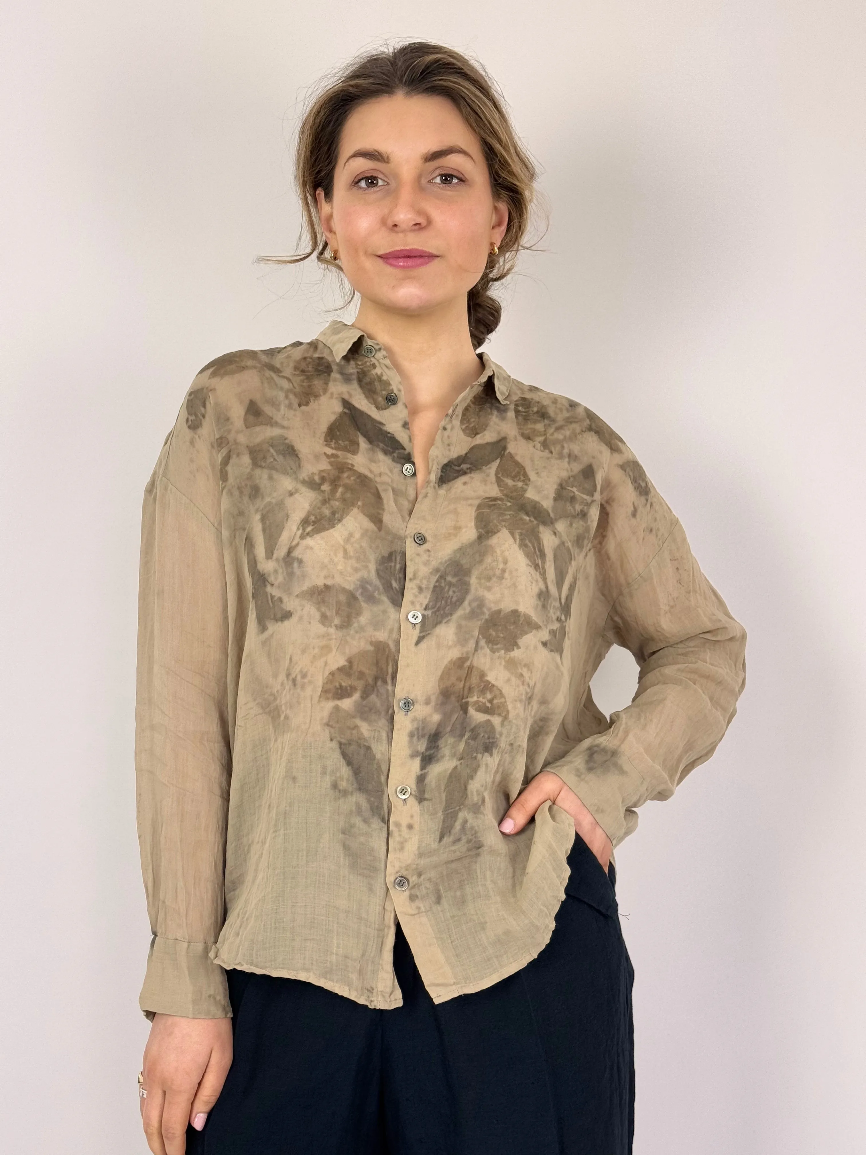 Pas De Calais 6639 Blouse Beige