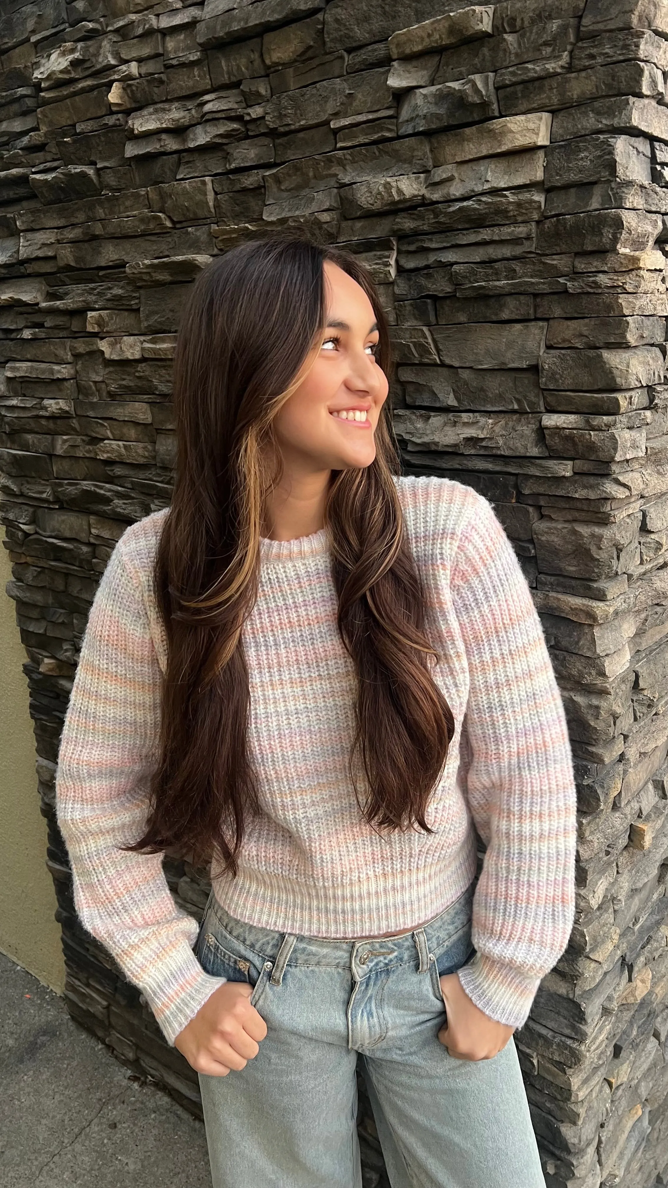 Pastel Stripe Sweater