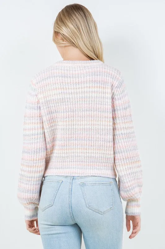 Pastel Stripe Sweater