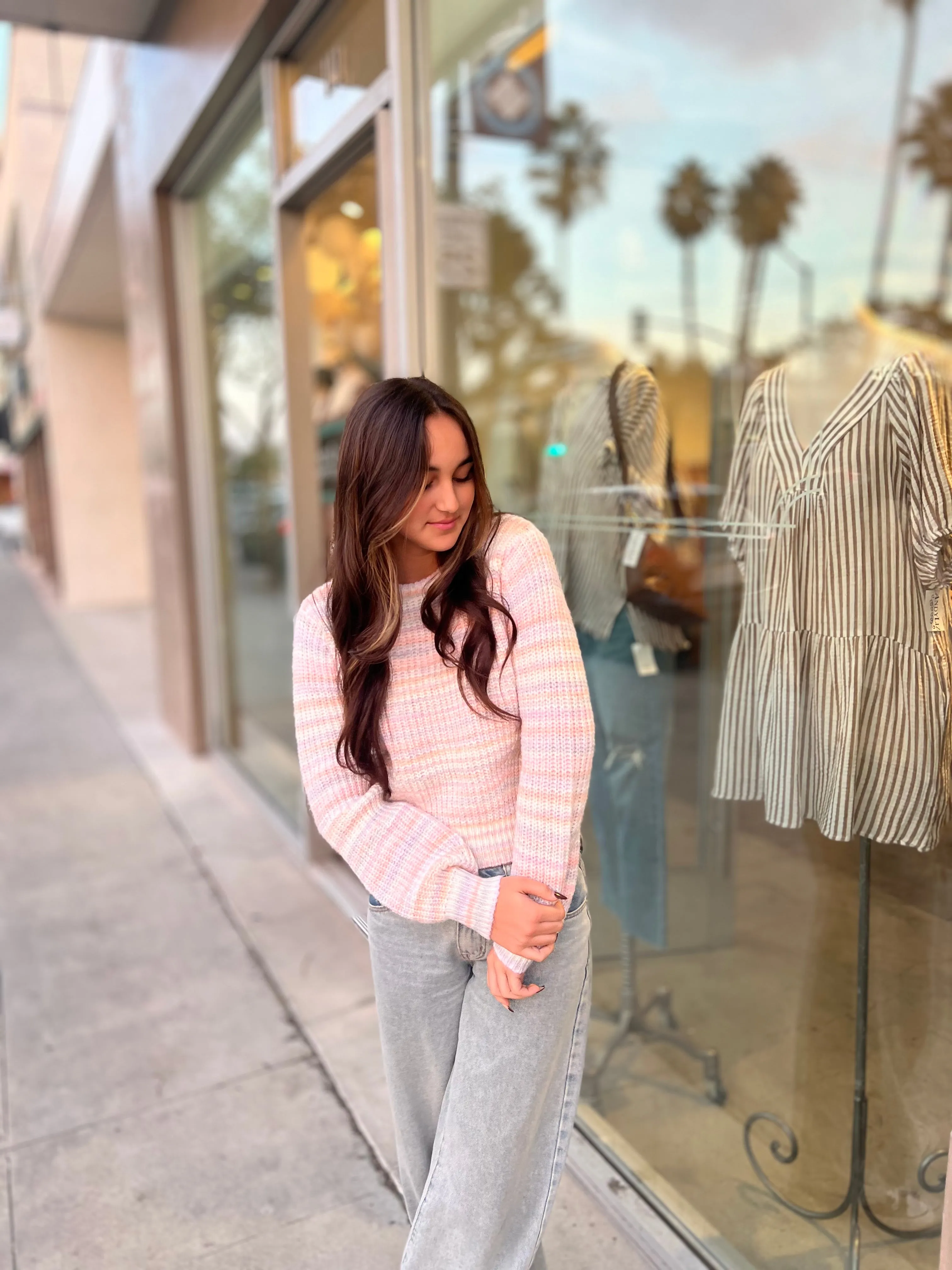 Pastel Stripe Sweater