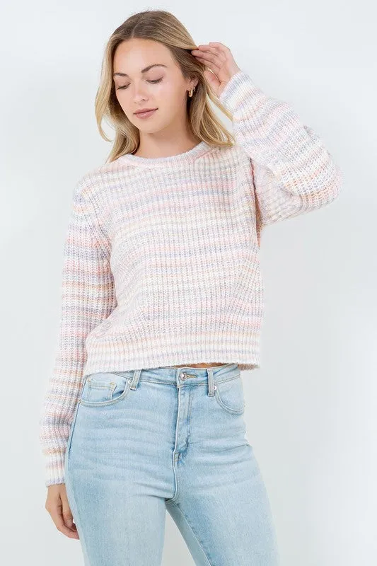 Pastel Stripe Sweater