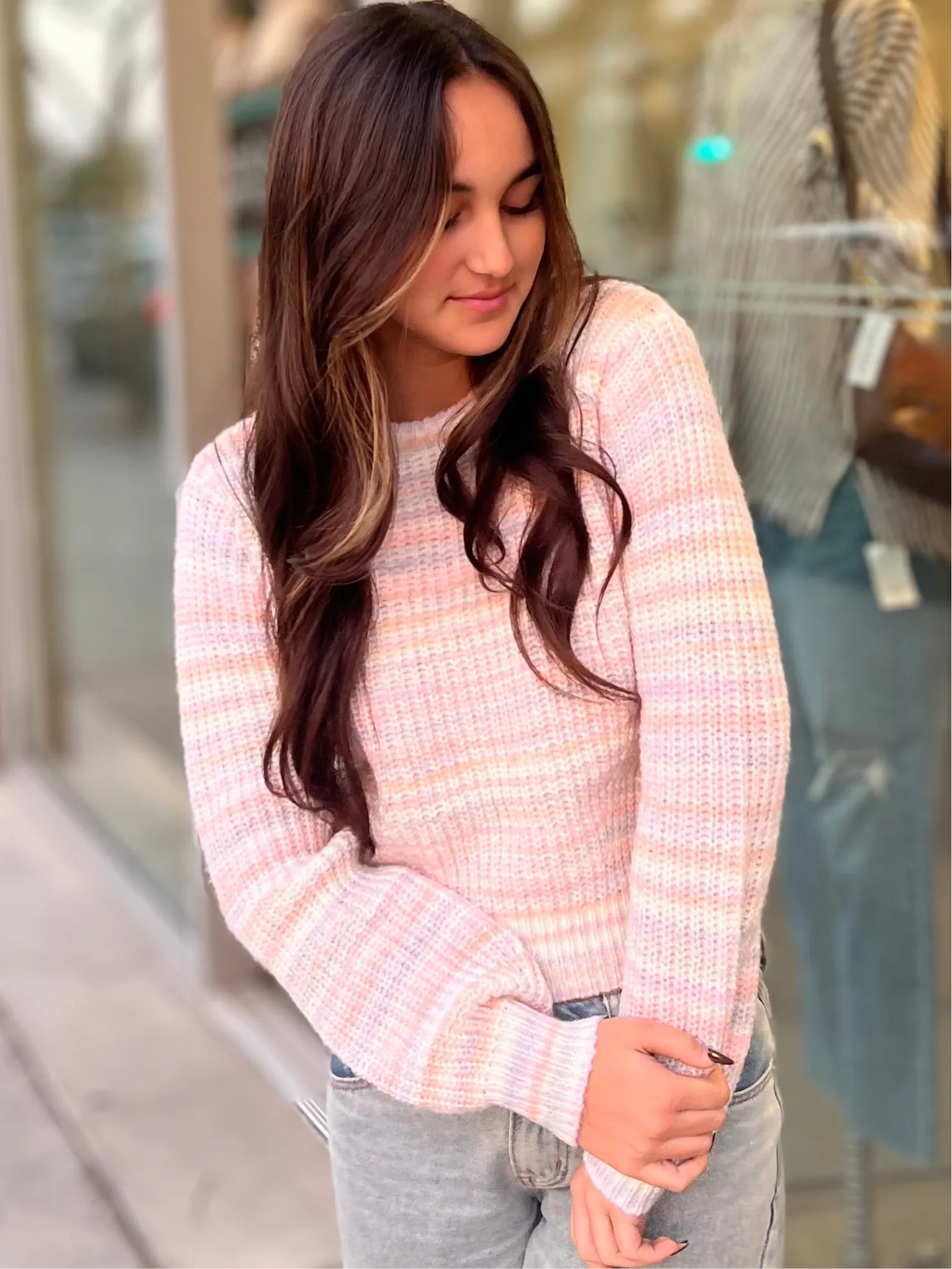 Pastel Stripe Sweater