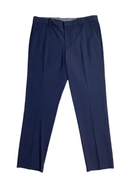 Perry Ellis Portfolio Mens Modern Fit Stretch Suit Dress Pants Navy Blue 34 x 34