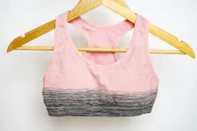 Pink and Grey Ombre Bra