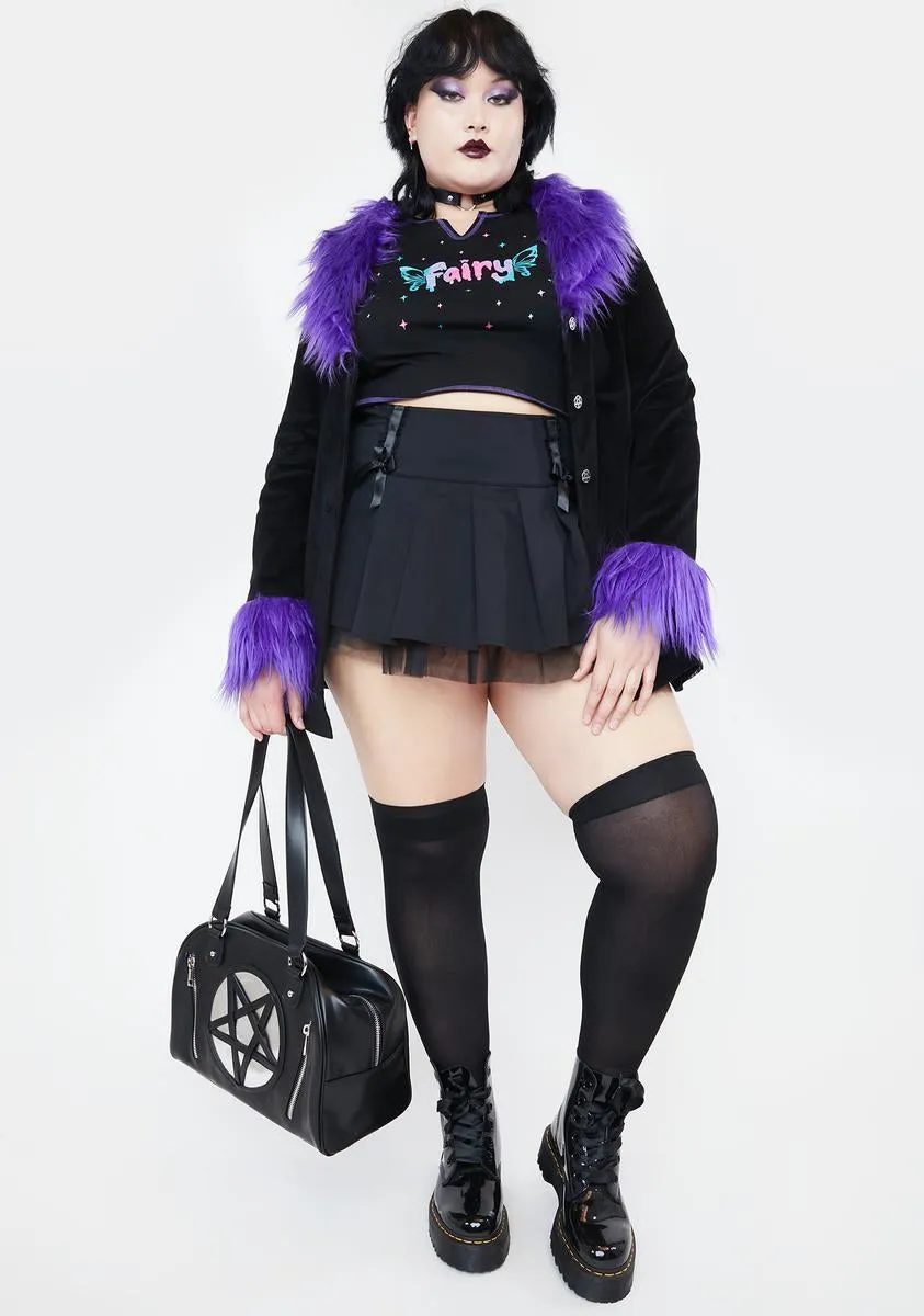 Plus Fashion Forward Fairy Corduroy Jacket