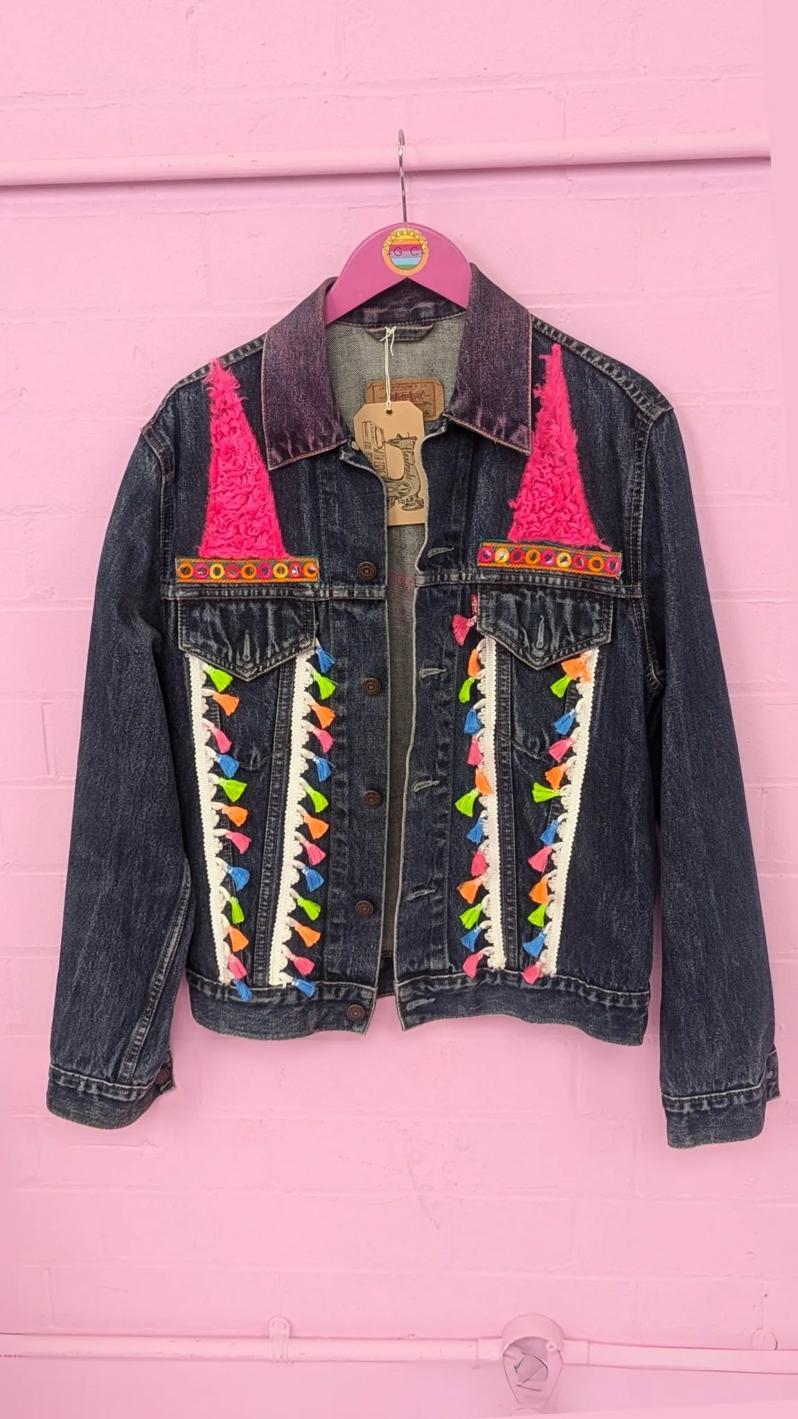 Rework Levi's Denim Jacket in Big Love