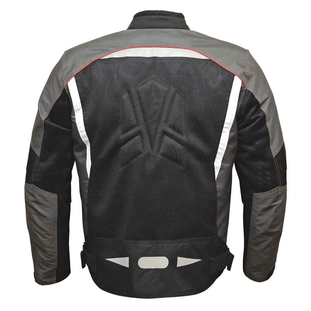 RIDERACT® Textile Motorcycle Jacket Gaze Waterproof Motorbike Jacket