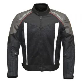RIDERACT® Textile Motorcycle Jacket Gaze Waterproof Motorbike Jacket