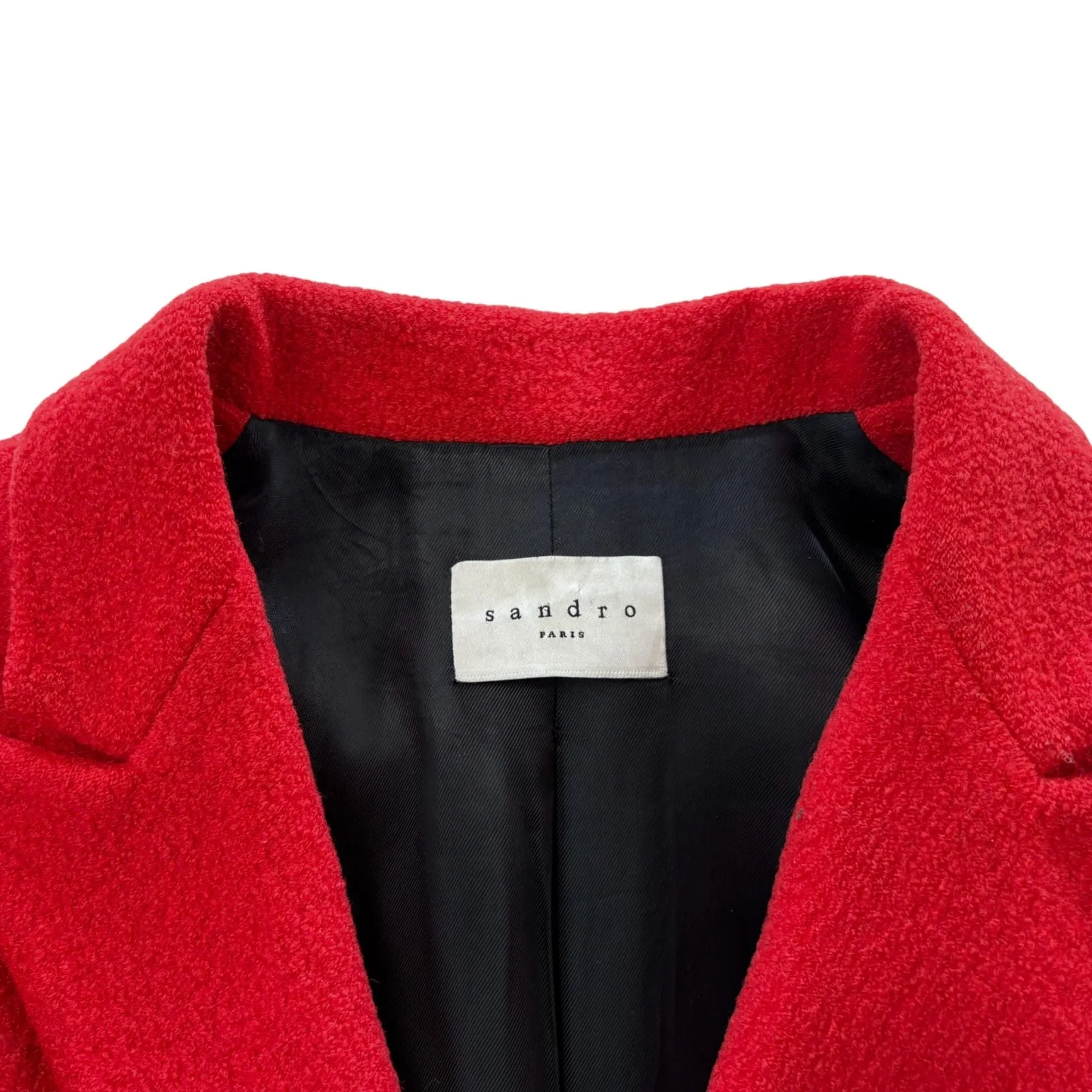 Sandro Wool Coat - Women's 36