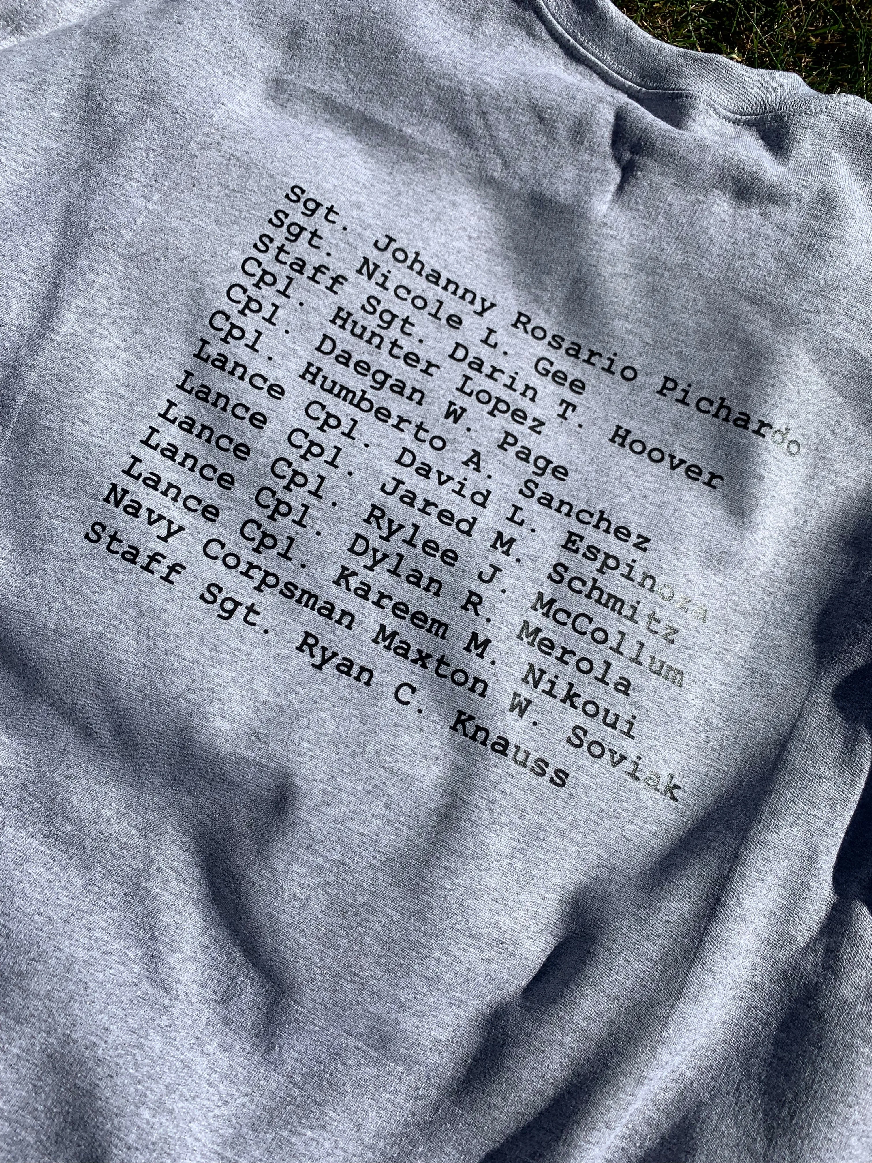 Say their names- sweater
