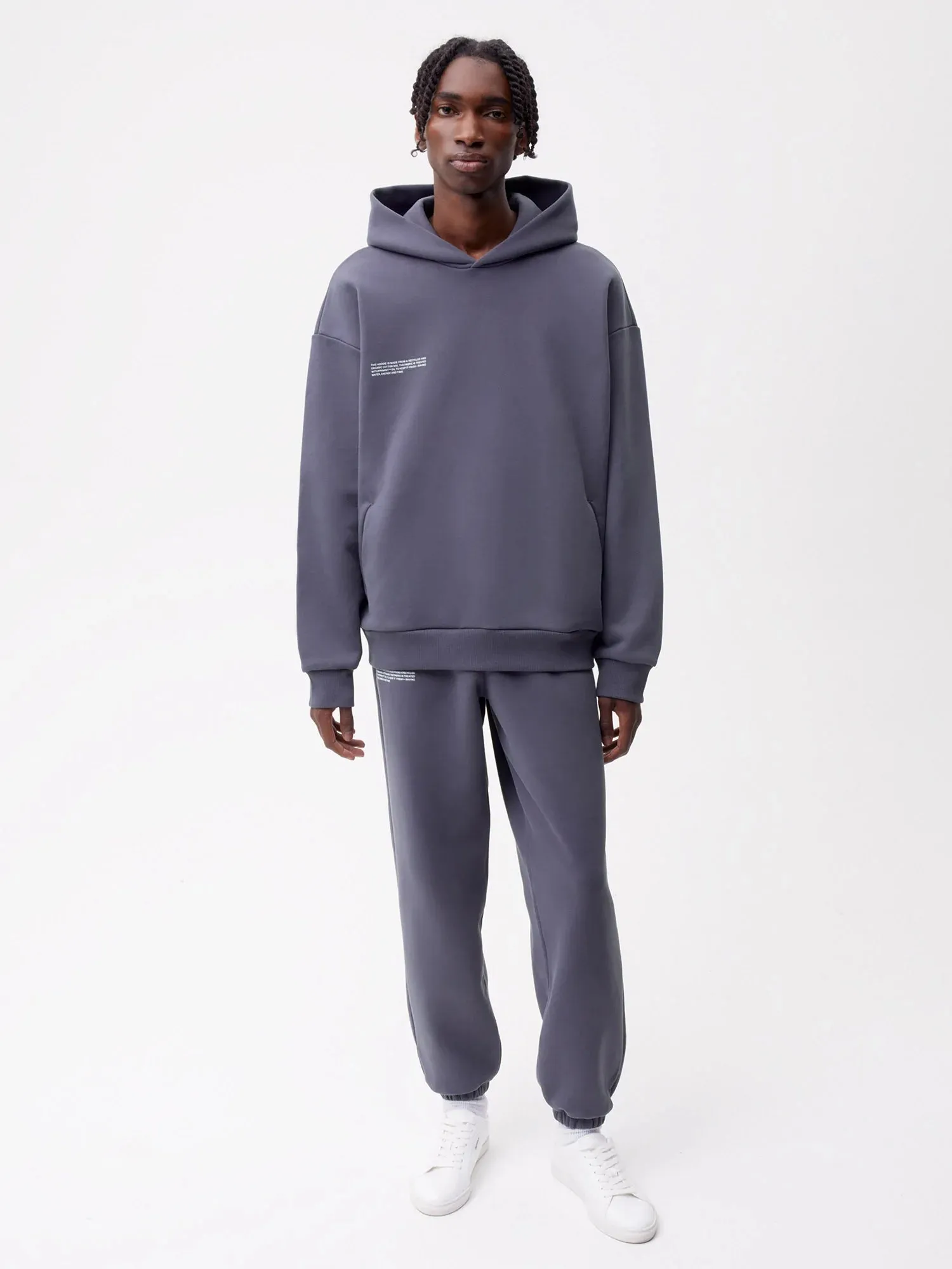 Signature Track Pants - Neutral Tones—slate blue