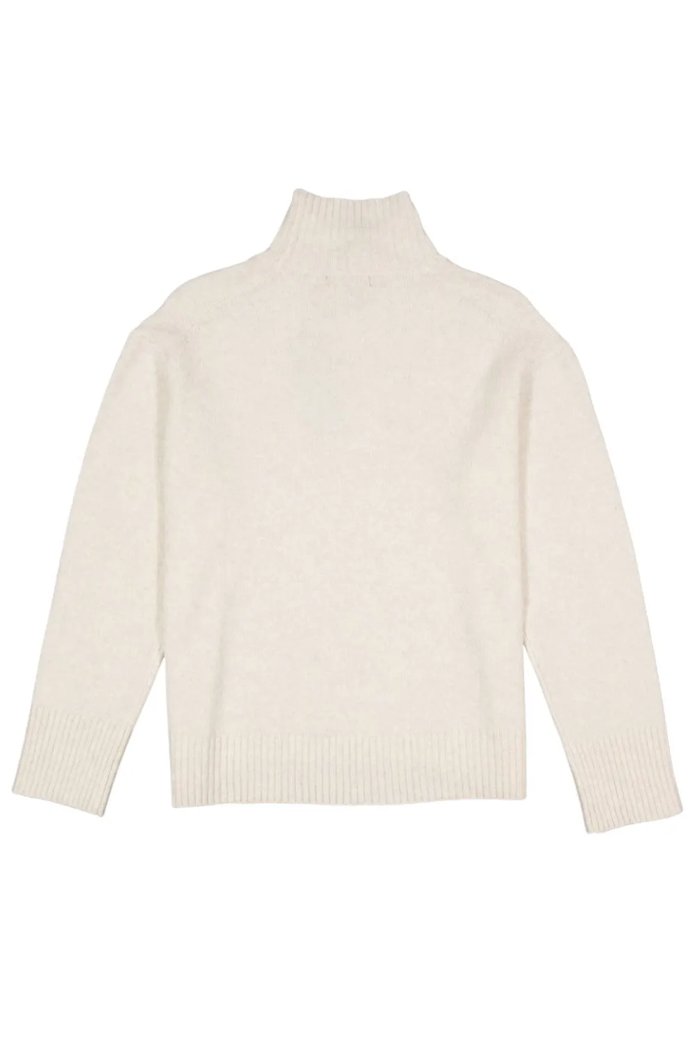 SILVER JEANS High Neck Loose Fit Pull-Over Sweater