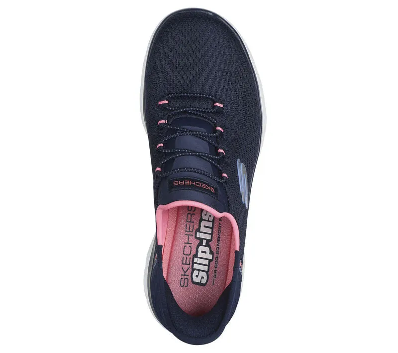 Skechers Slip-ins - Summits - Diamond Dream - Navy/Pink