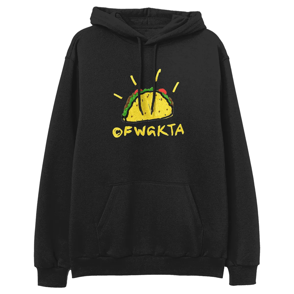 Taco Pullover Hoodie - Black