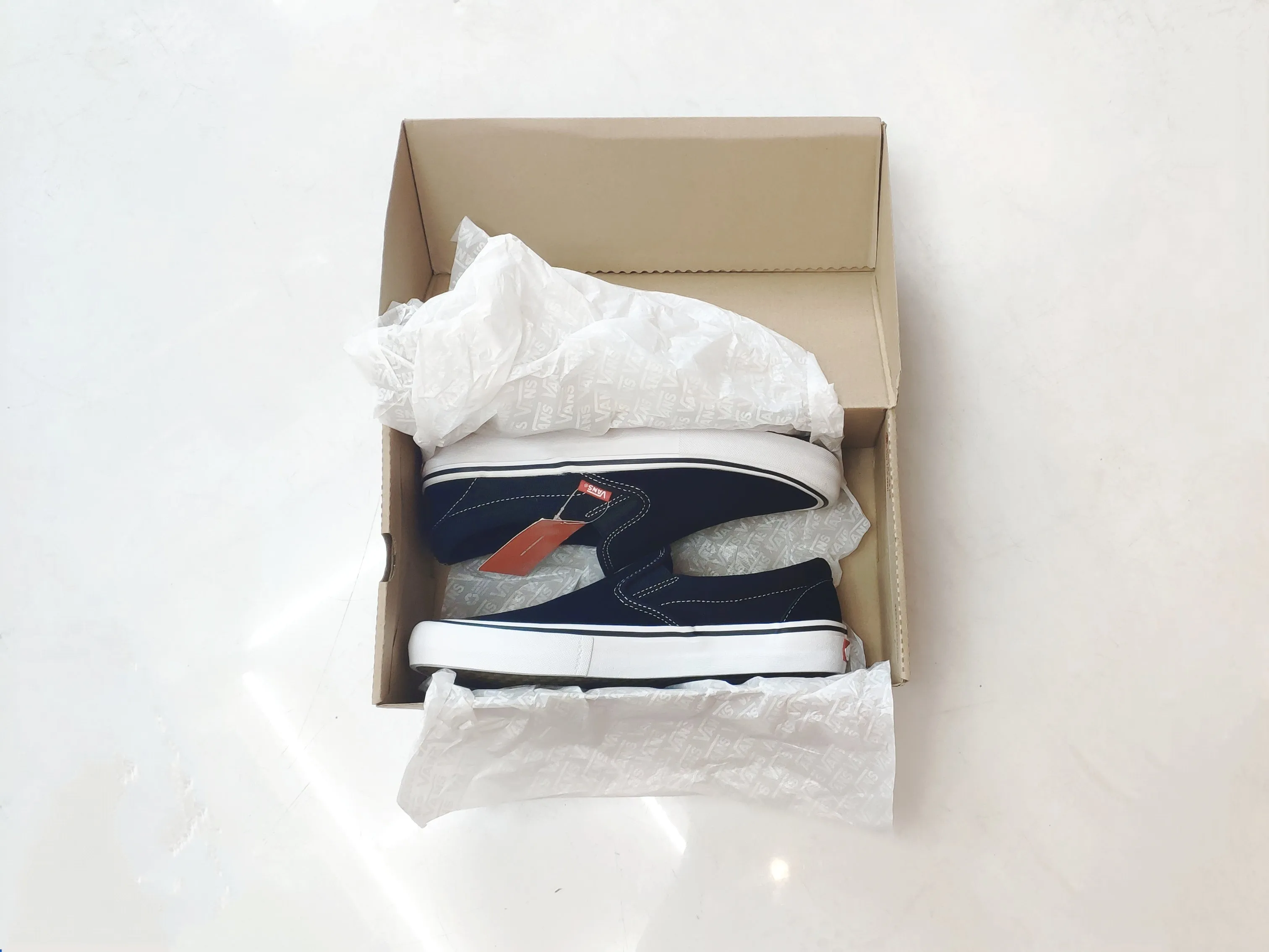Tênis Vans Skate Slip-On Pro Black White  / Preto 34BR