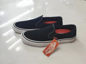 Tênis Vans Skate Slip-On Pro Black White  / Preto 34BR