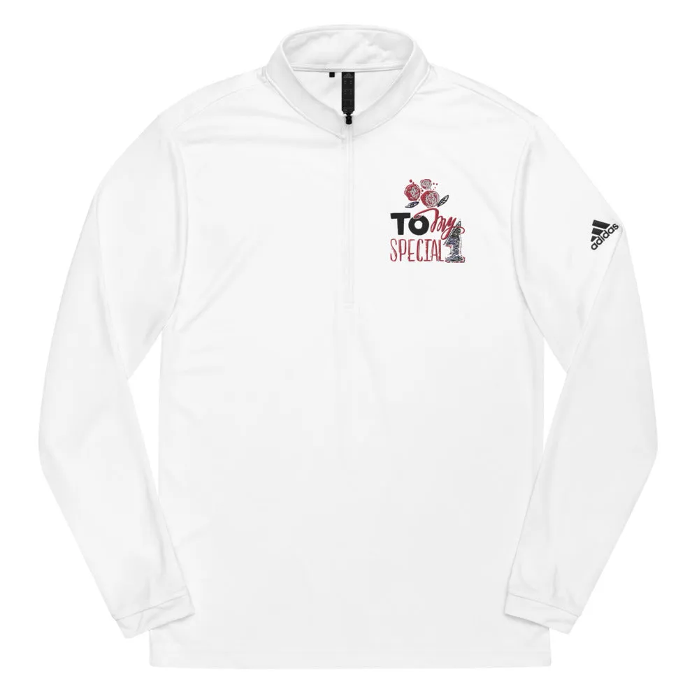 To My Special One Adidas Quarter Zip Pullover