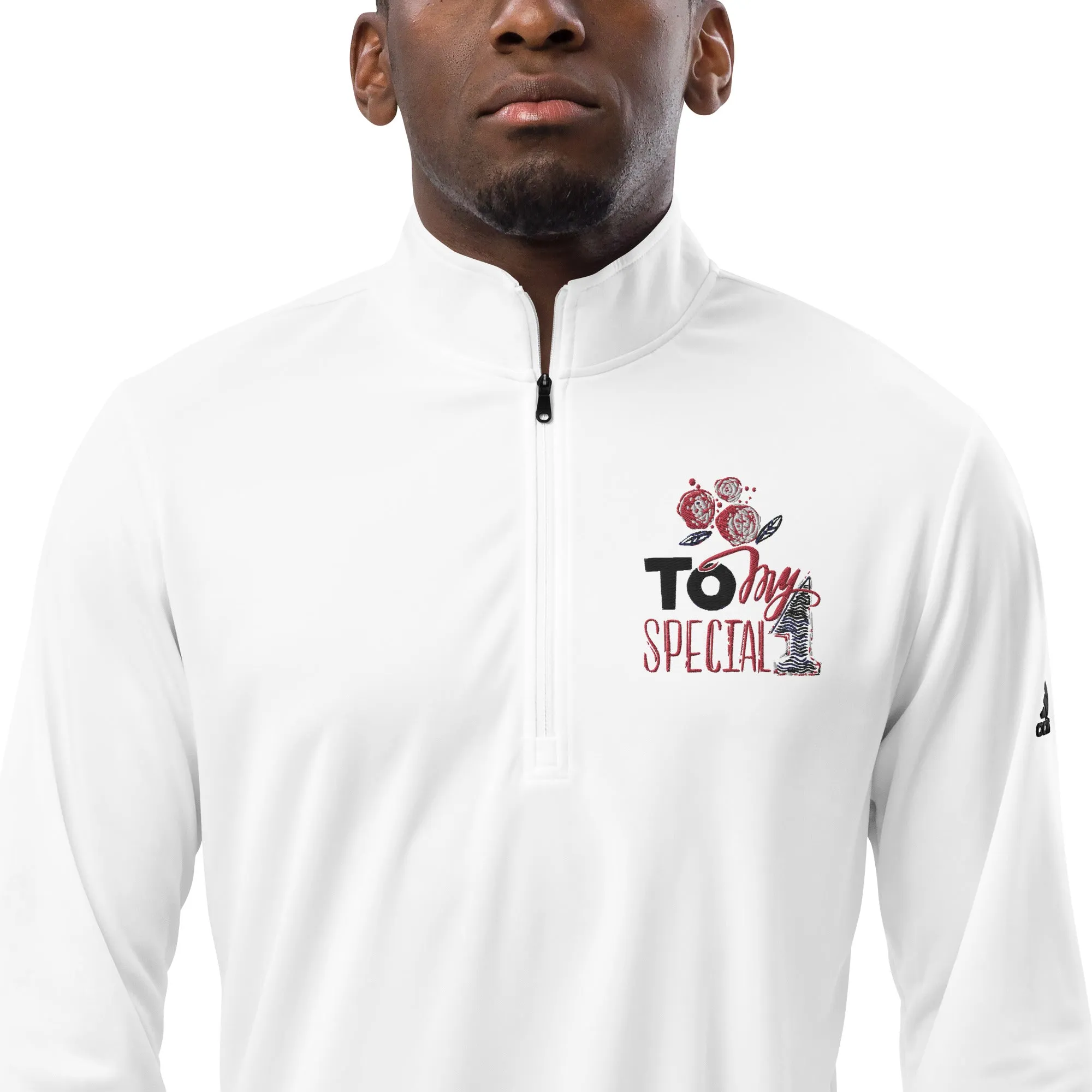 To My Special One Adidas Quarter Zip Pullover