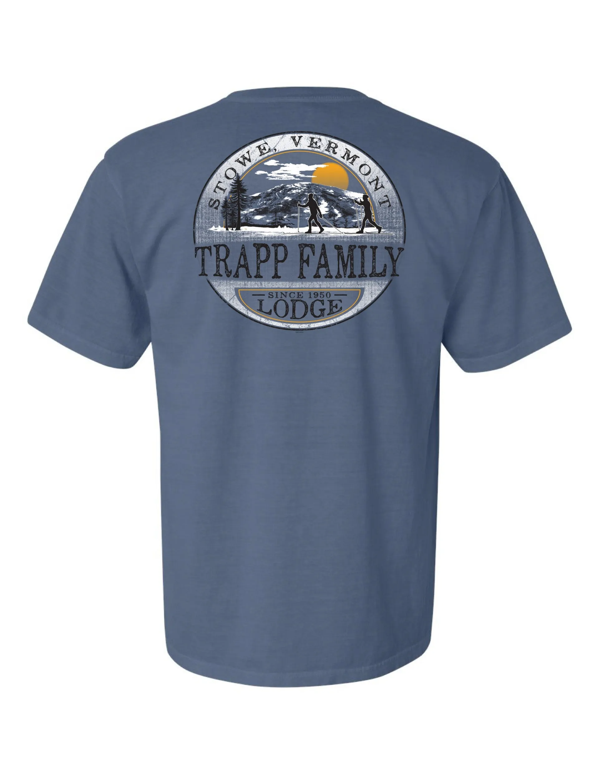 Trapp Family Lodge Adult Mountain & Nordic Ski Tee Shirt