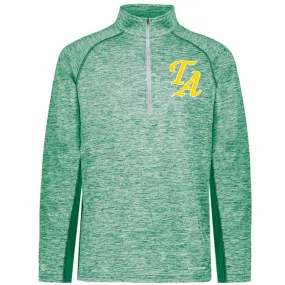 Twiggs Academy - Electrify Coolcore 1.2 Zip Pullover with TA (san andreas font) - Green