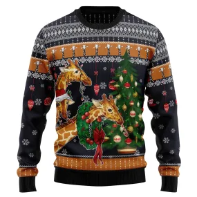 Ugly Sweater JulesRoche All-Over-Print Wool Blend Christmas Pullover
