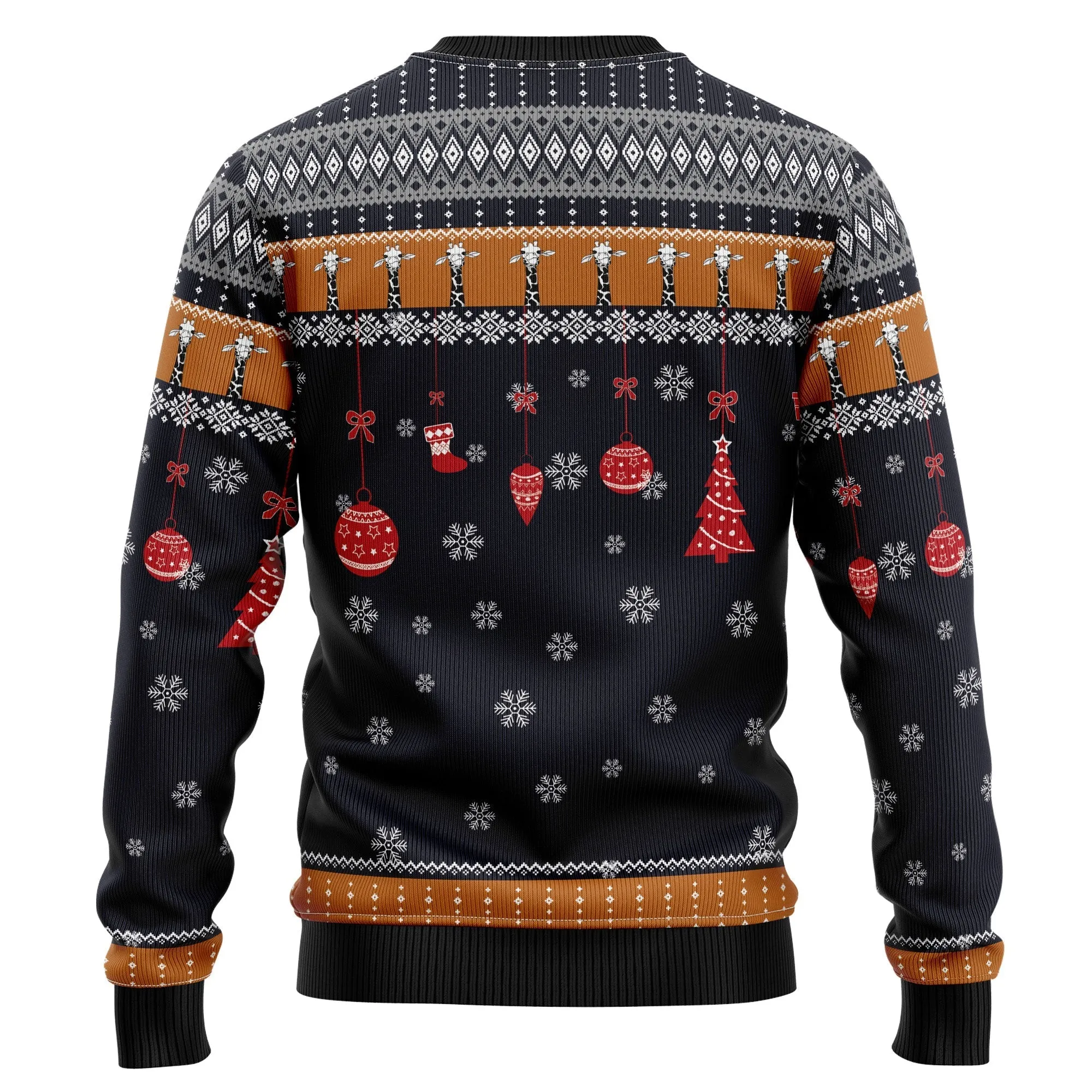 Ugly Sweater JulesRoche All-Over-Print Wool Blend Christmas Pullover
