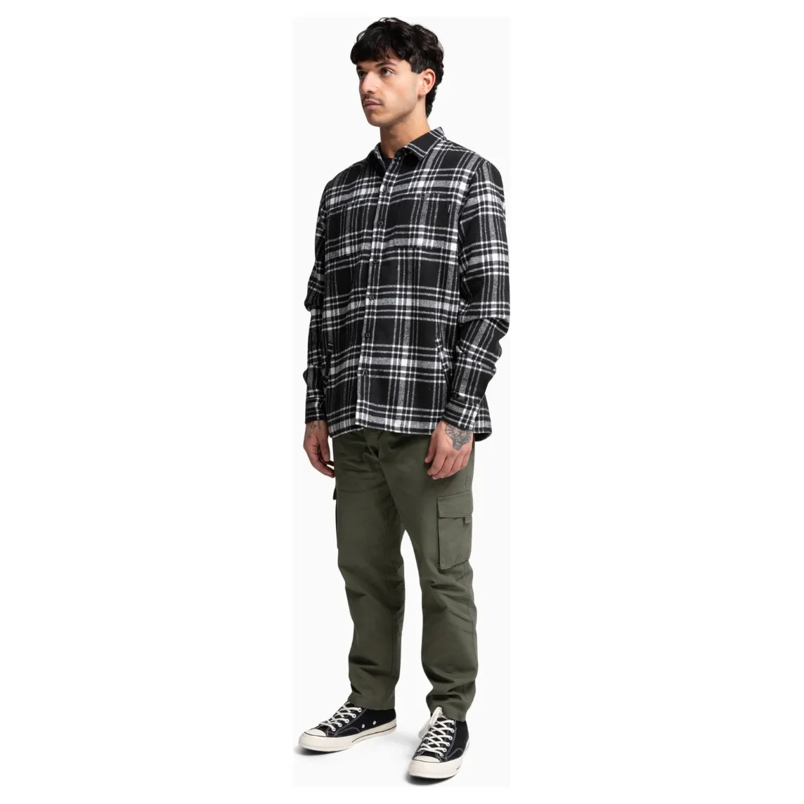 Union Plaid LS Shirt