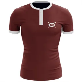 University of Chicago Crew Uniform Henley Shirt