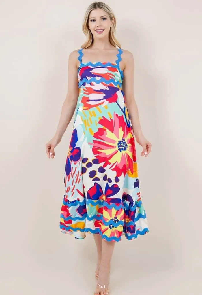Wonderland Midi Dress