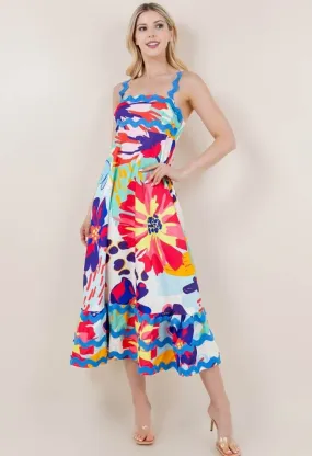 Wonderland Midi Dress