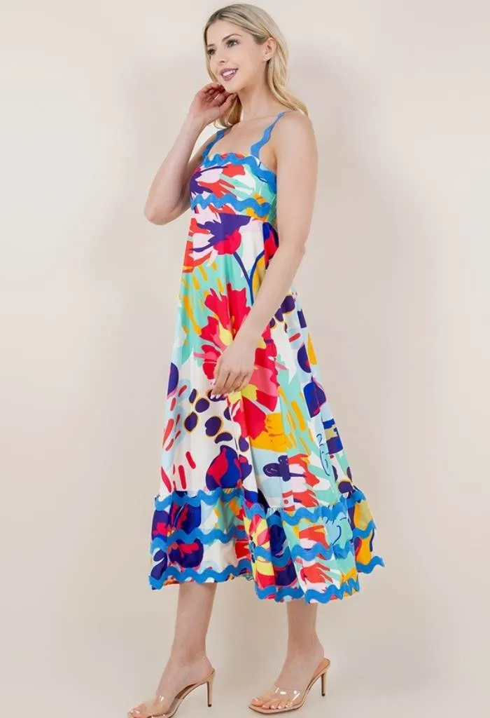 Wonderland Midi Dress