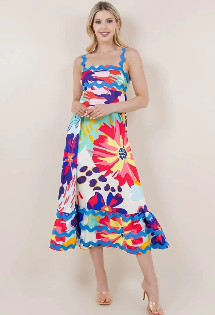 Wonderland Midi Dress