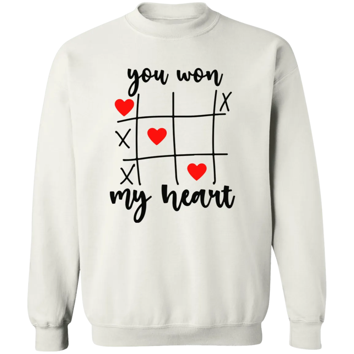 You Won My Heart Crewneck  Sweatshirt