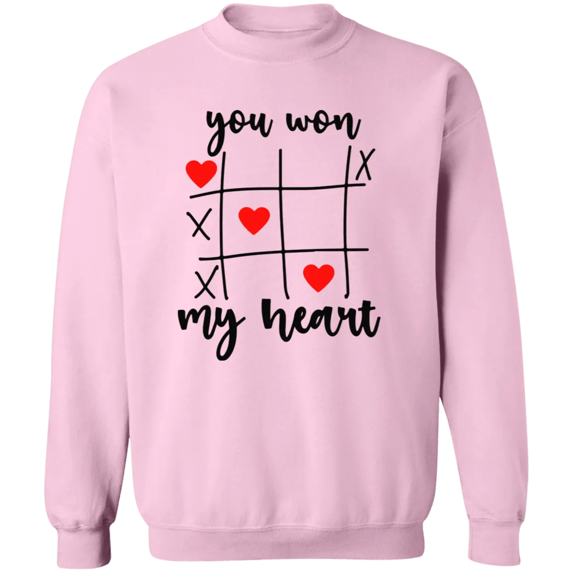 You Won My Heart Crewneck  Sweatshirt