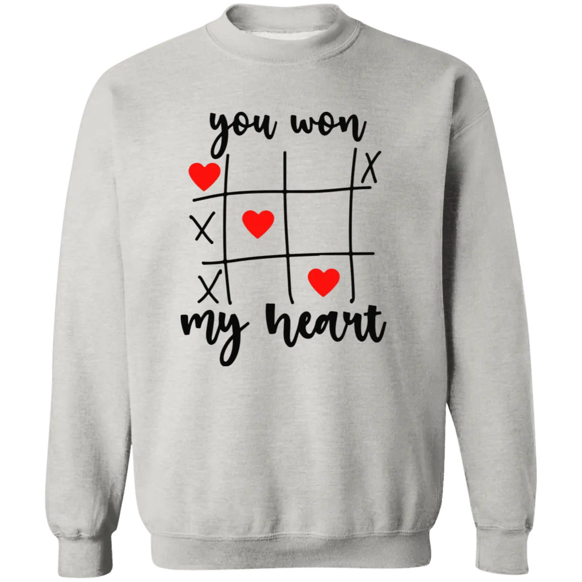 You Won My Heart Crewneck  Sweatshirt