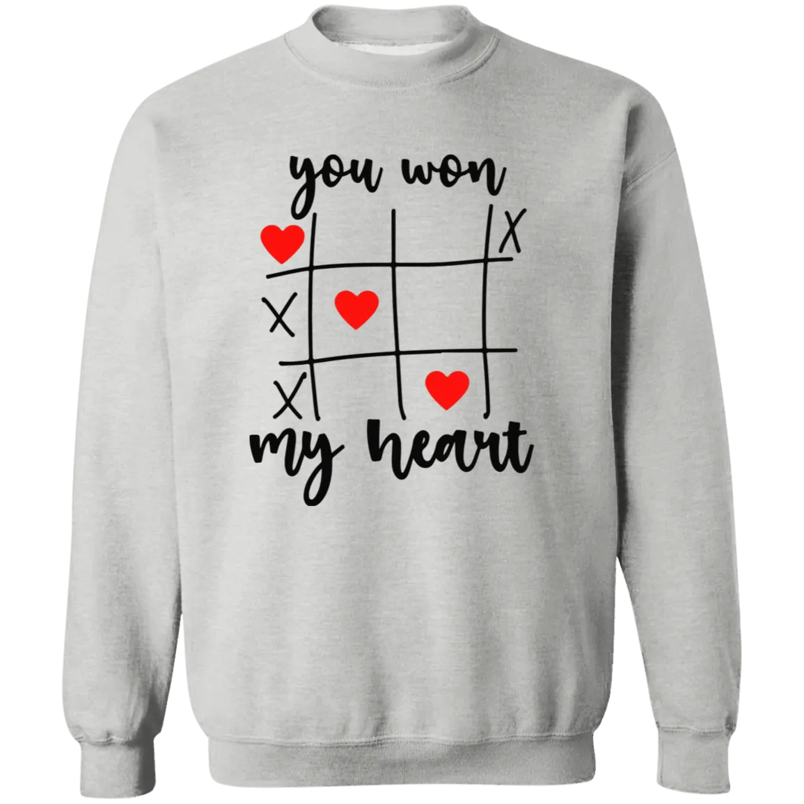 You Won My Heart Crewneck  Sweatshirt
